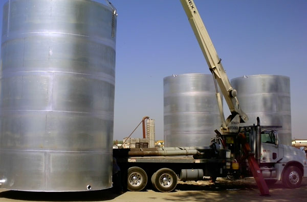 galvanized water storage tanks Southern California